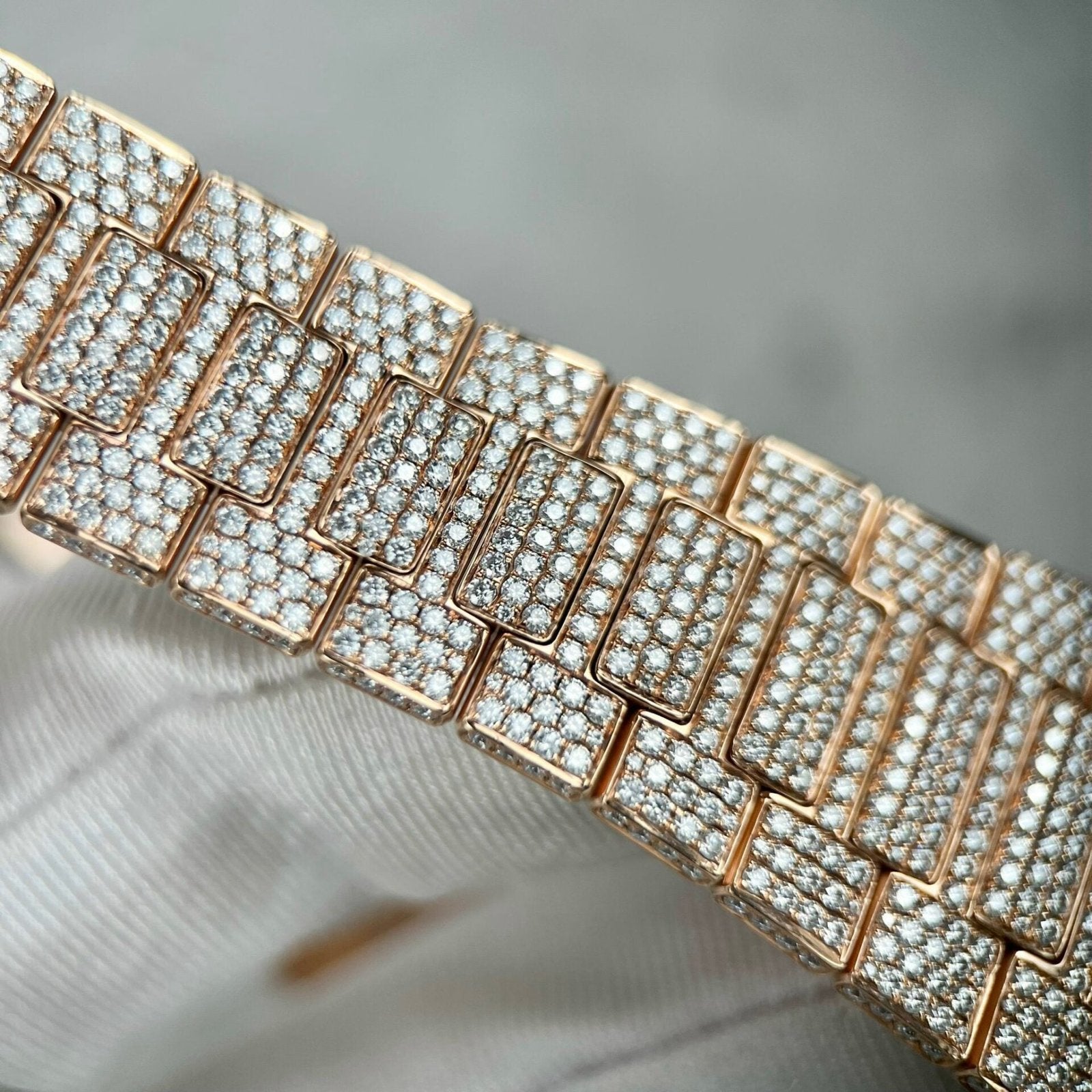 Patek Philippe 5711 Watch With Moissanite Diamond 40mm