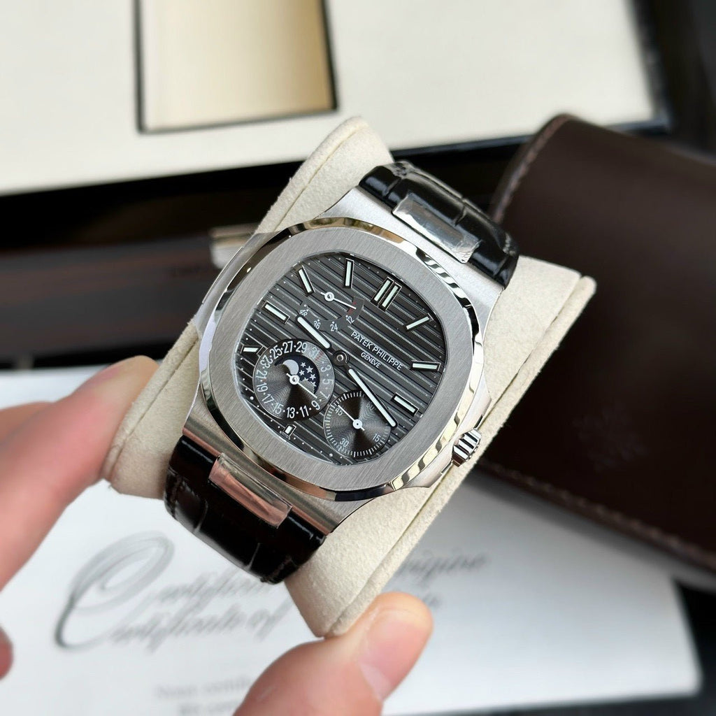 Patek Philippe 5712 Watch Grey Dial 40mm