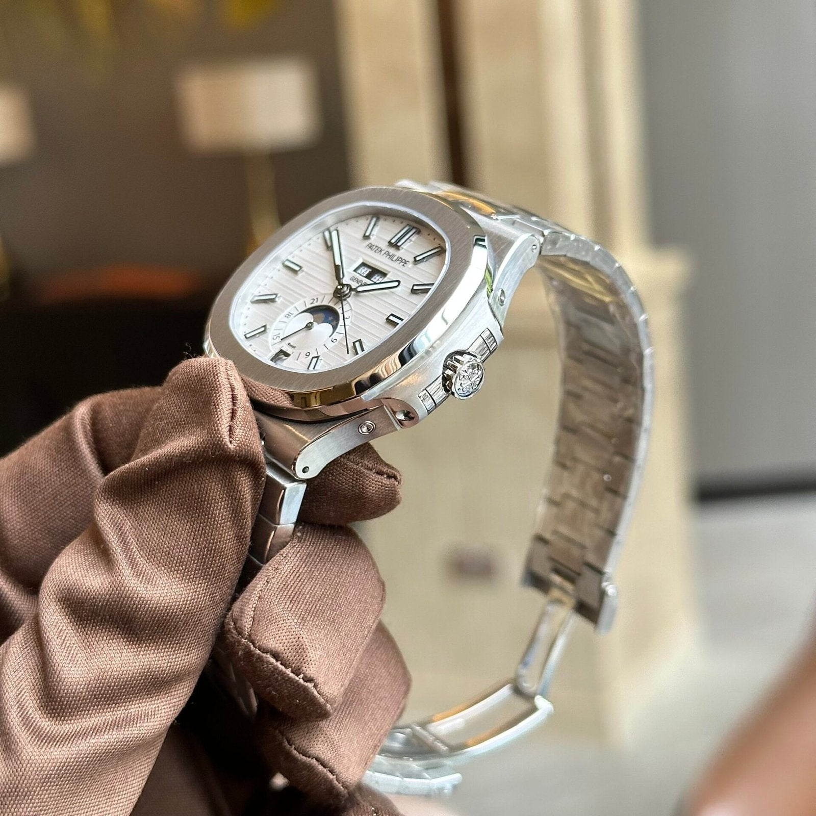 Patek Philippe 5726 White Dial Watch 40.5mm