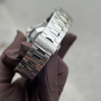 Patek Philippe 5726G Watch Steel Strap Blue Dial 40.5mm