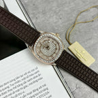 Patek Philippe Aquanaut 5062 Watch Gold Wrapped Moissanite 35.6mm