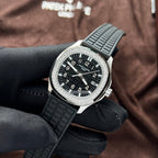 Patek Philippe Watch Aquanaut 5067 Black Dial Rubber Strap 35.6mm