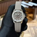 Patek Philippe Watch Aquanaut 5067A Moissanite Diamonds 35.6mm