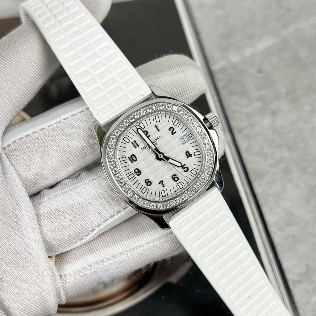 Patek Philippe Aquanaut 5067A Watch With Moissanite Diamond 35.6mm