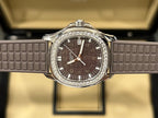 Patek Philippe Aquanaut 5067A Watch Grey With Stone Bezel 35.6mm