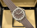 Patek Philippe Aquanaut 5067A Watch Grey With Stone Bezel 35.6mm
