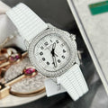 Patek Philippe Watch Aquanaut 5069G Full Moissanite Diamonds 35.2mm