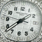 Patek Philippe Watch Aquanaut 5069G Full Moissanite Diamonds 35.2mm