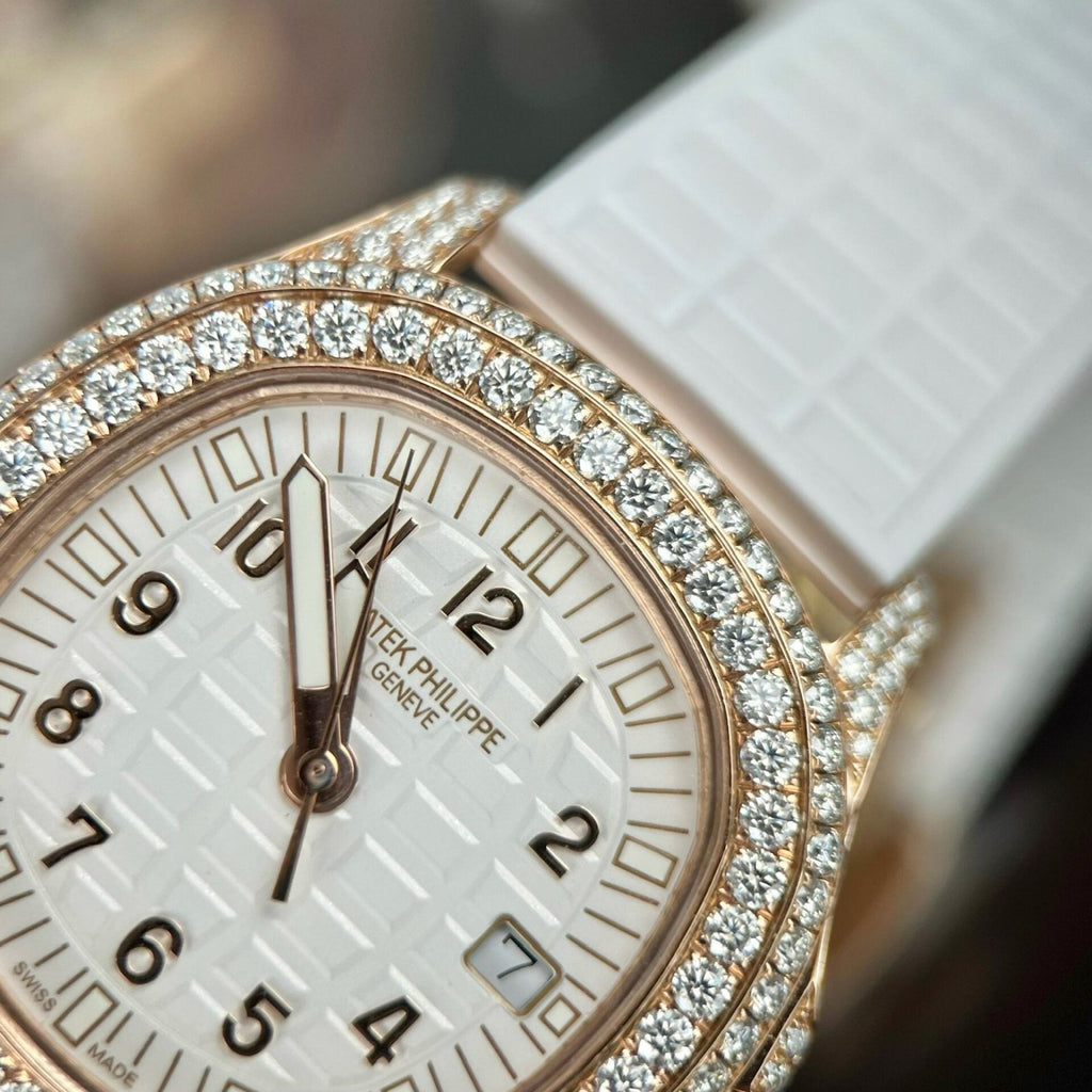 Patek Philippe Aquanaut 5069R With Moissanite Watch 35.2mm