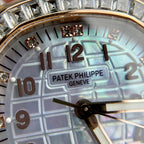 Patek Philippe Watch Aquanaut 5072R Gold Wrapped Moissanite Diamond 35.6mm