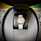Patek Philippe Aquanaut 5072R Watch White Rubber Strap 35.6mm