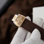 Patek Philippe Aquanaut 5164R Watch Brown Dial Rubber Strap 40.8mm