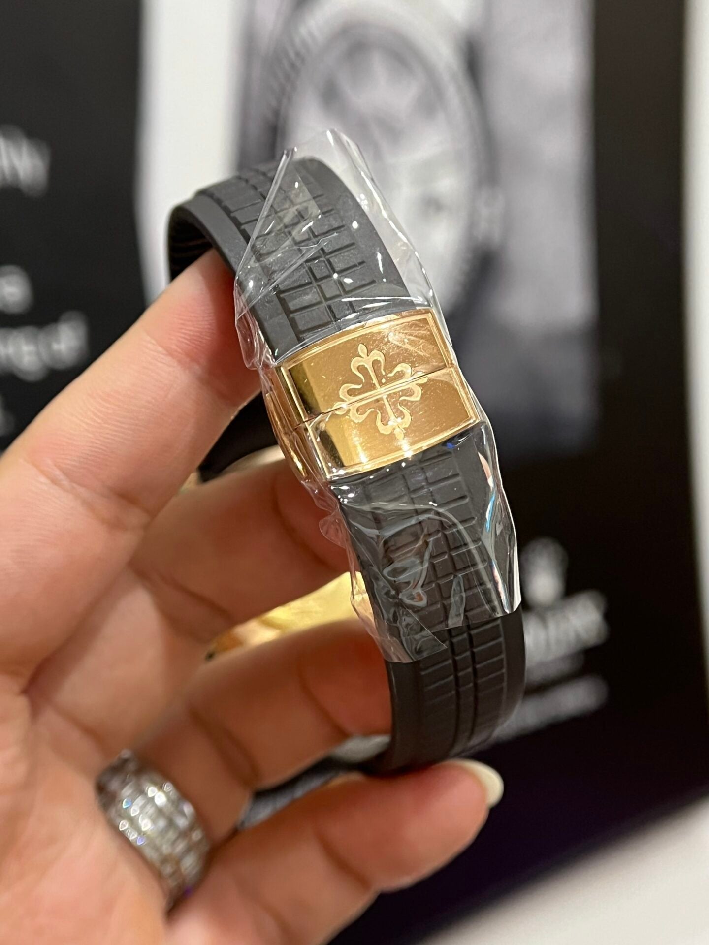 Patek Philippe Aquanaut 5167 Watch Gold Wrapped Chocolate Dial 40mm