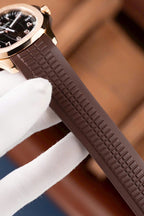 Patek Philippe Aquanaut 5167 Dial Brown Watch Rubber Strap 40mm