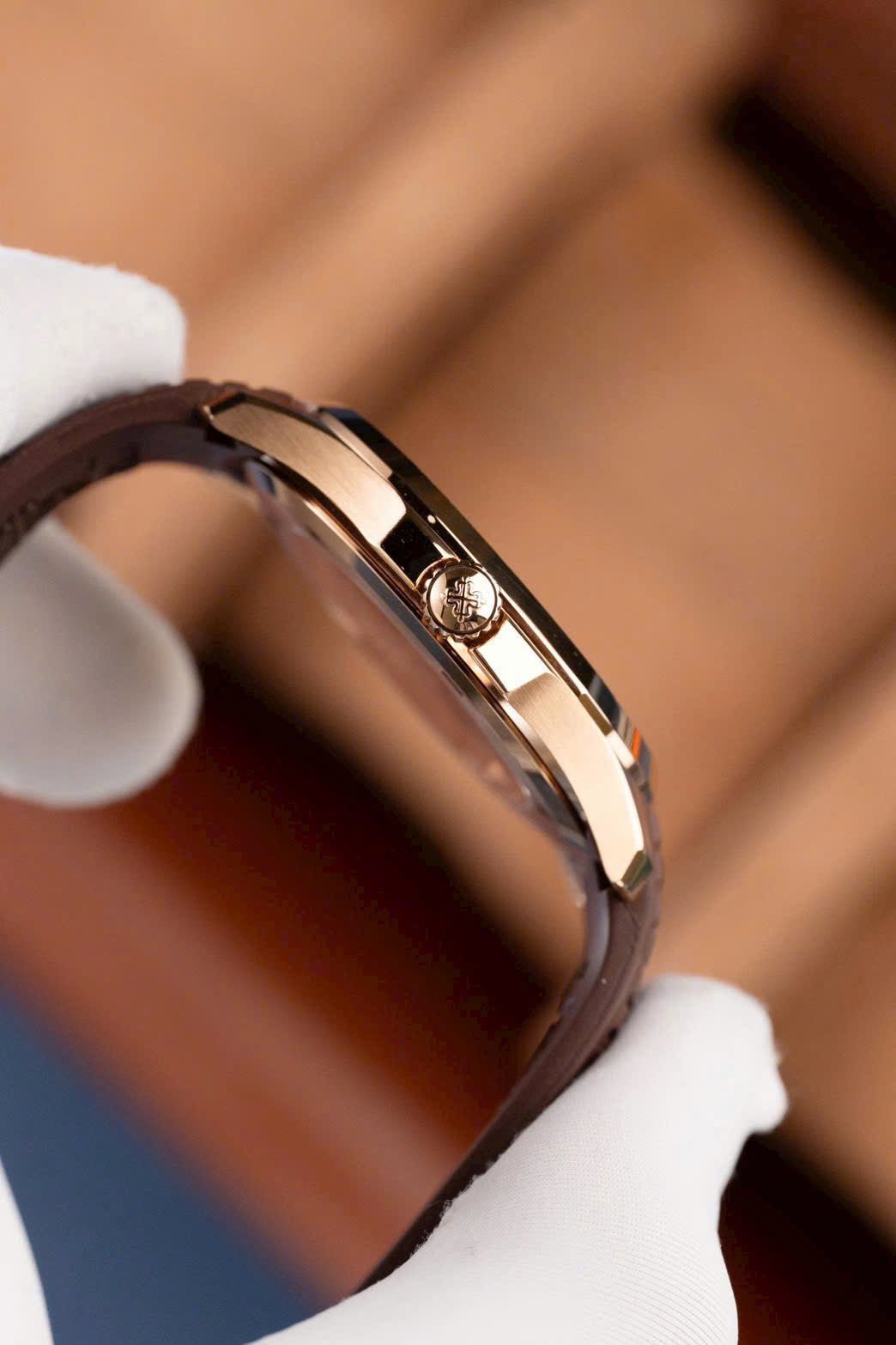 Patek Philippe Aquanaut 5167 Dial Brown Watch Rubber Strap 40mm