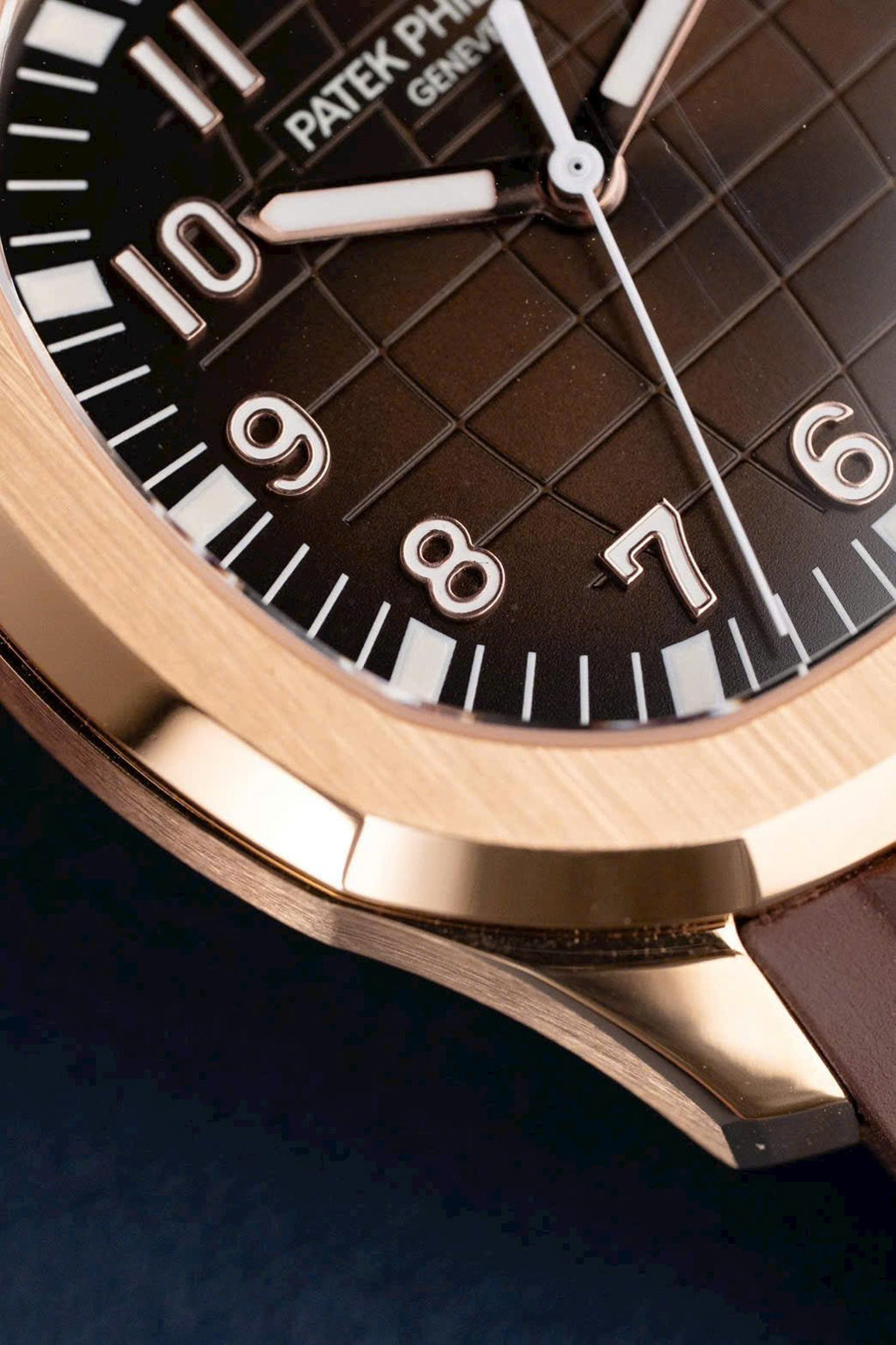Patek Philippe Aquanaut 5167 Dial Brown Watch Rubber Strap 40mm