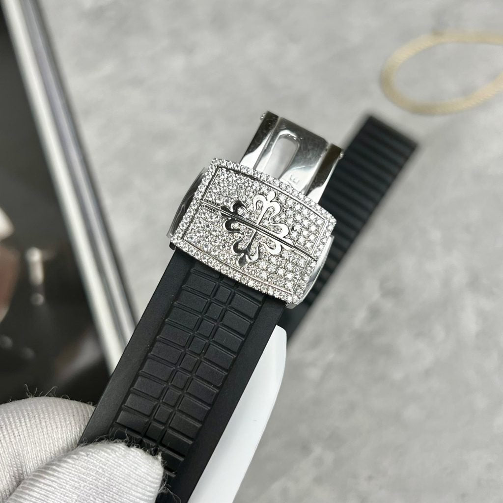 Patek Philippe Watch Aquanaut 5167 Moissanite Diamonds 40mm