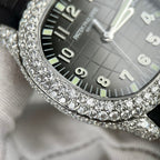 Patek Philippe Watch Aquanaut 5167 Moissanite Diamonds 40mm
