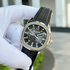 Patek Philippe Aquanaut 5167 Watch Gray Dial Rubber Strap 40mm