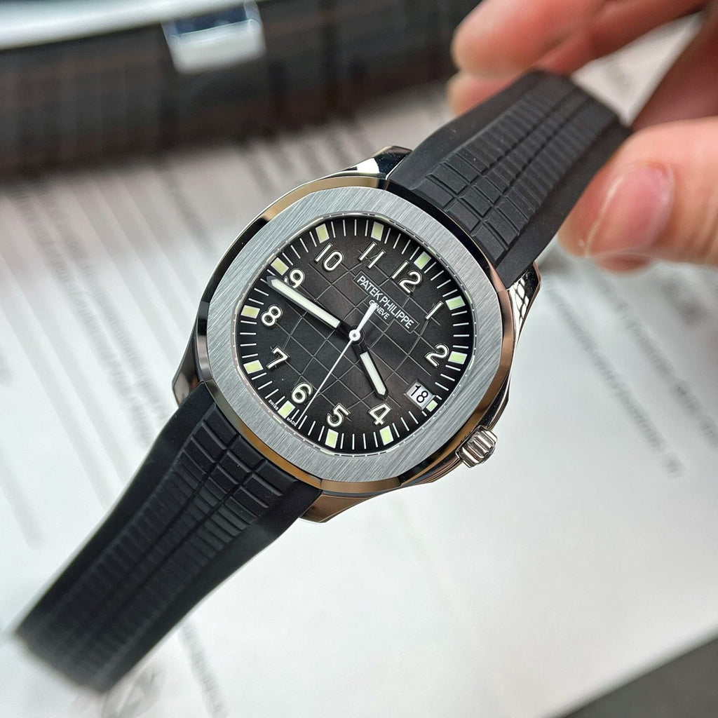 Patek Philippe Watch Aquanaut 5167A Black Rubber Strap 40mm