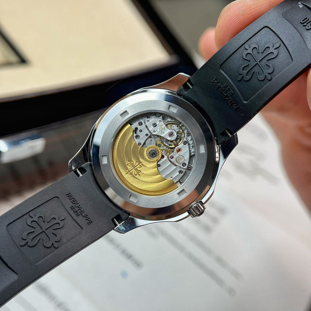 Patek Philippe Watch Aquanaut 5167A Black Rubber Strap 40mm