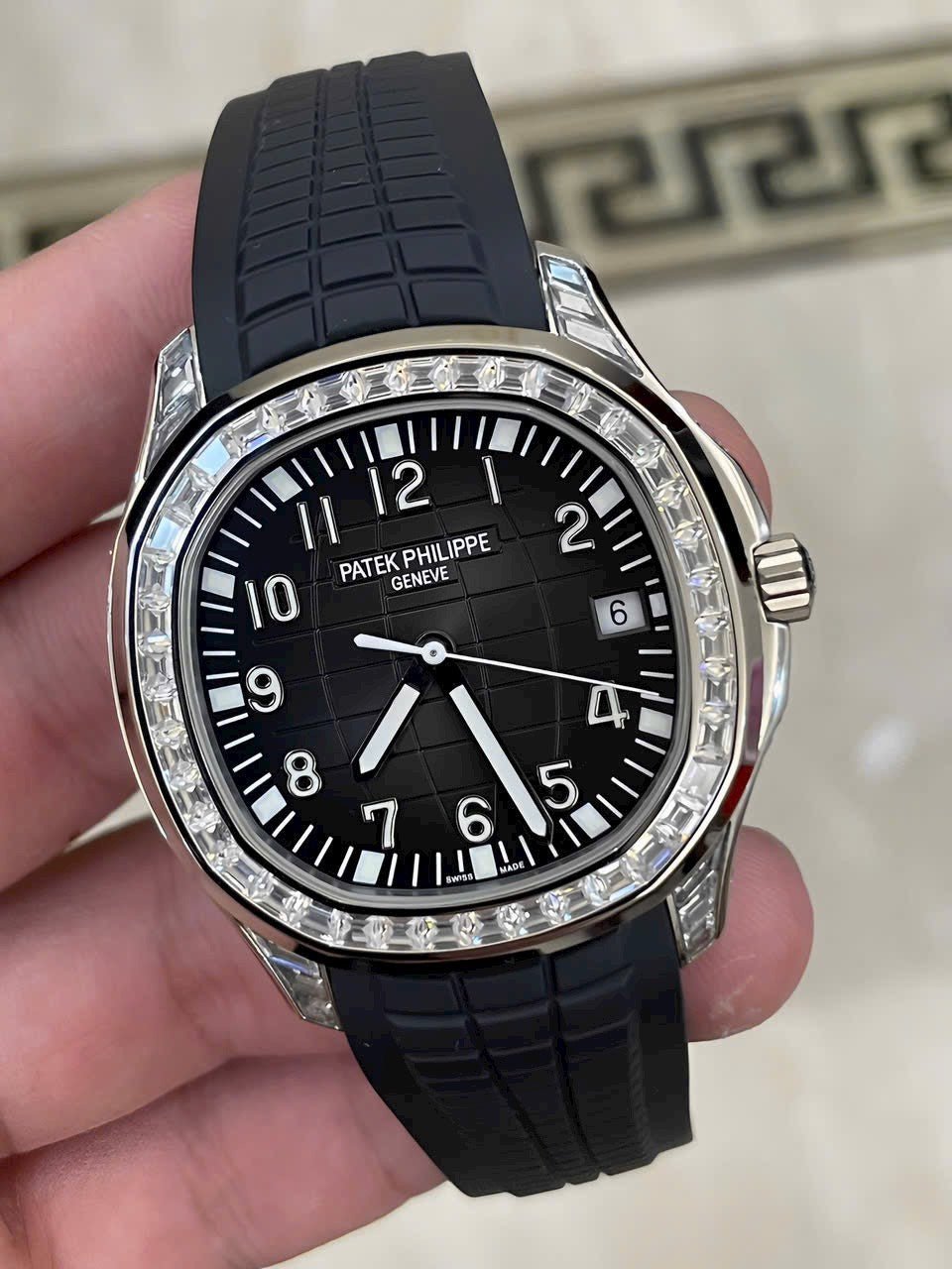 Patek Philippe Watch Aquanaut 5167G Rubber Strap 40mm