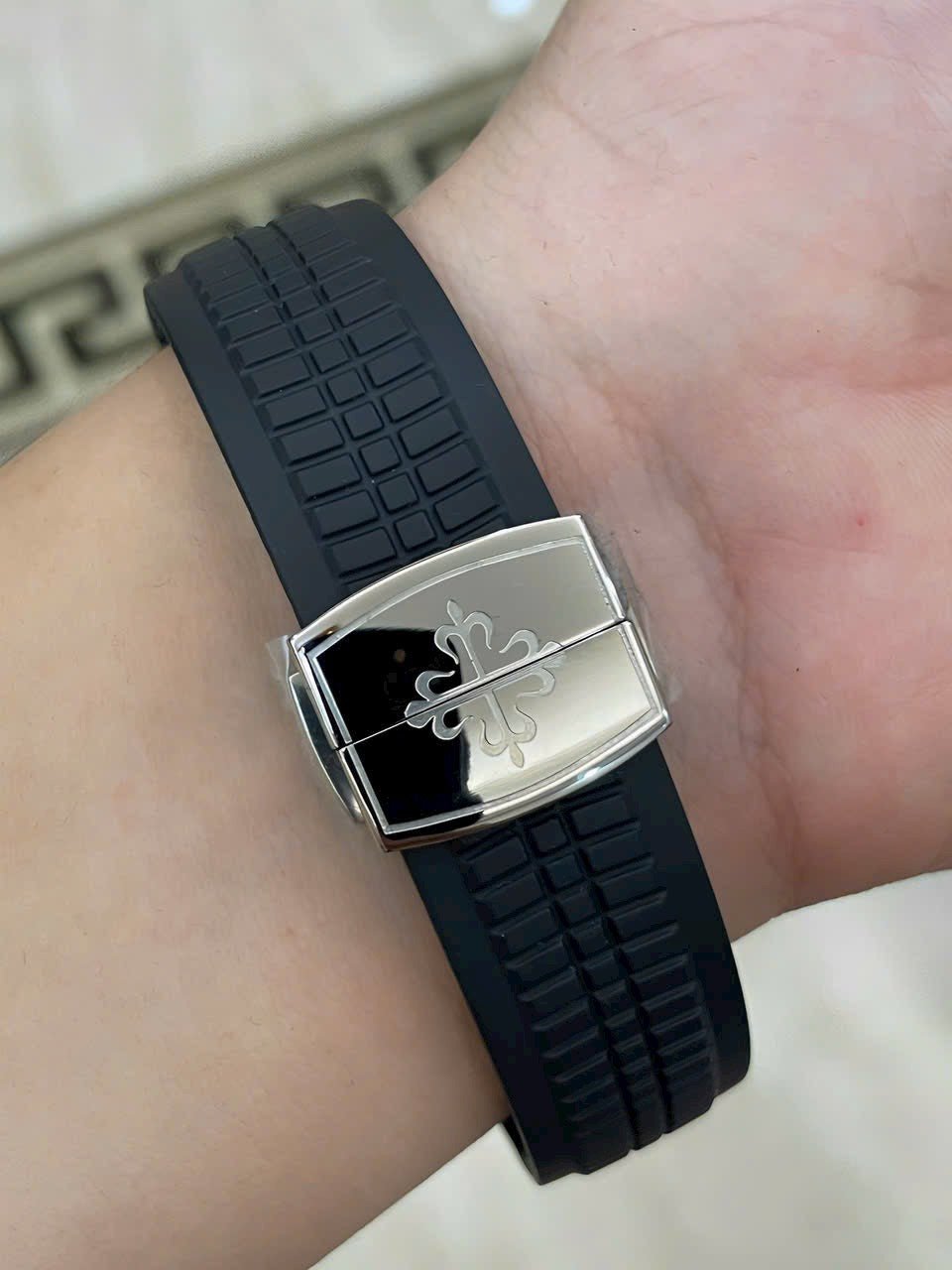 Patek Philippe Watch Aquanaut 5167G Rubber Strap 40mm