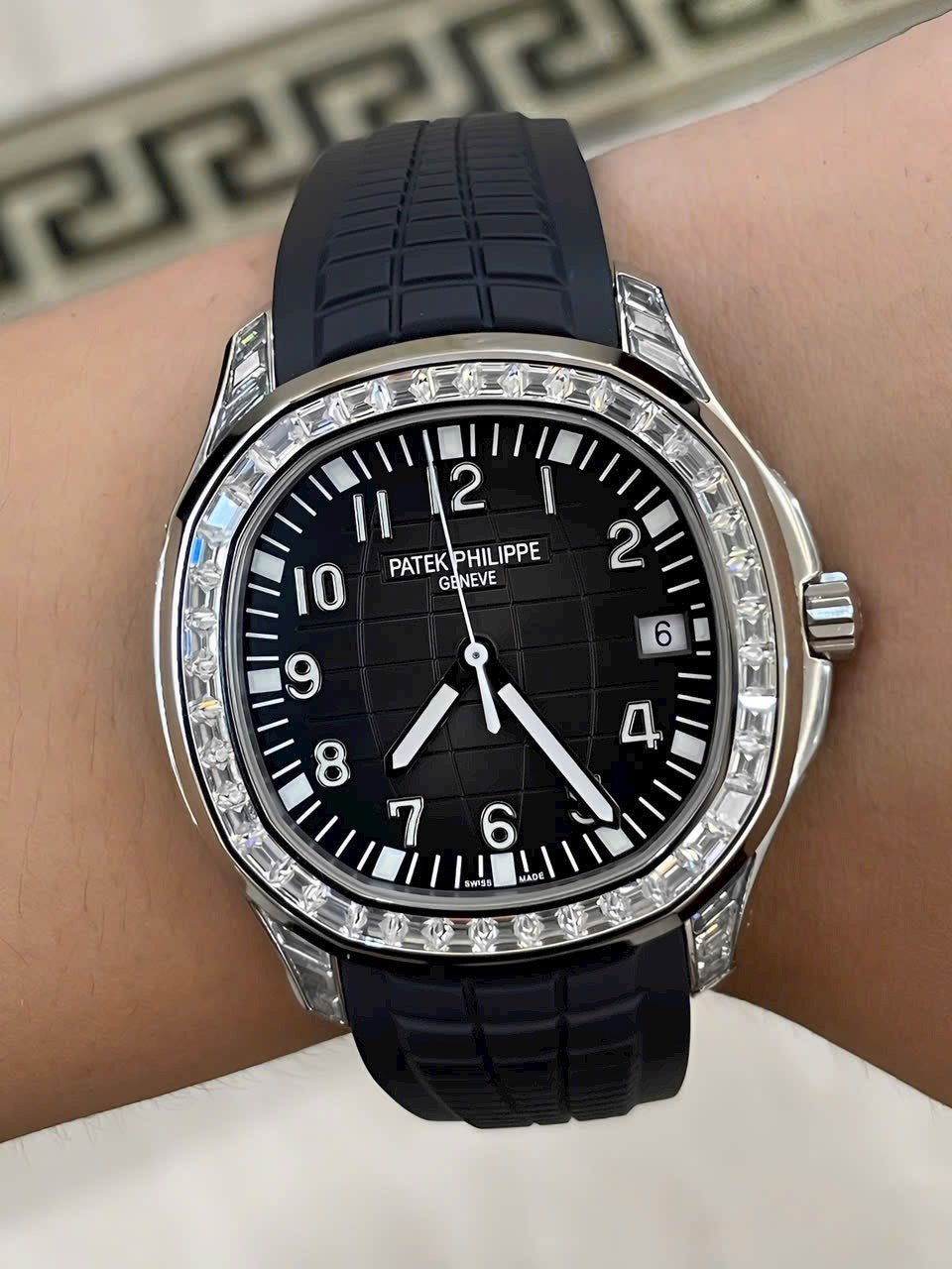 Patek Philippe Watch Aquanaut 5167G Rubber Strap 40mm