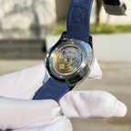 Patek Philippe Aquanaut 5168 Watch Blue Dial Rubber Strap 42,2mm