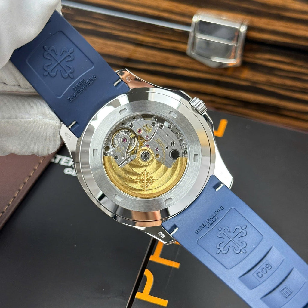Patek Philippe Aquanaut 5168G Blue Dial Watch 42.2mm