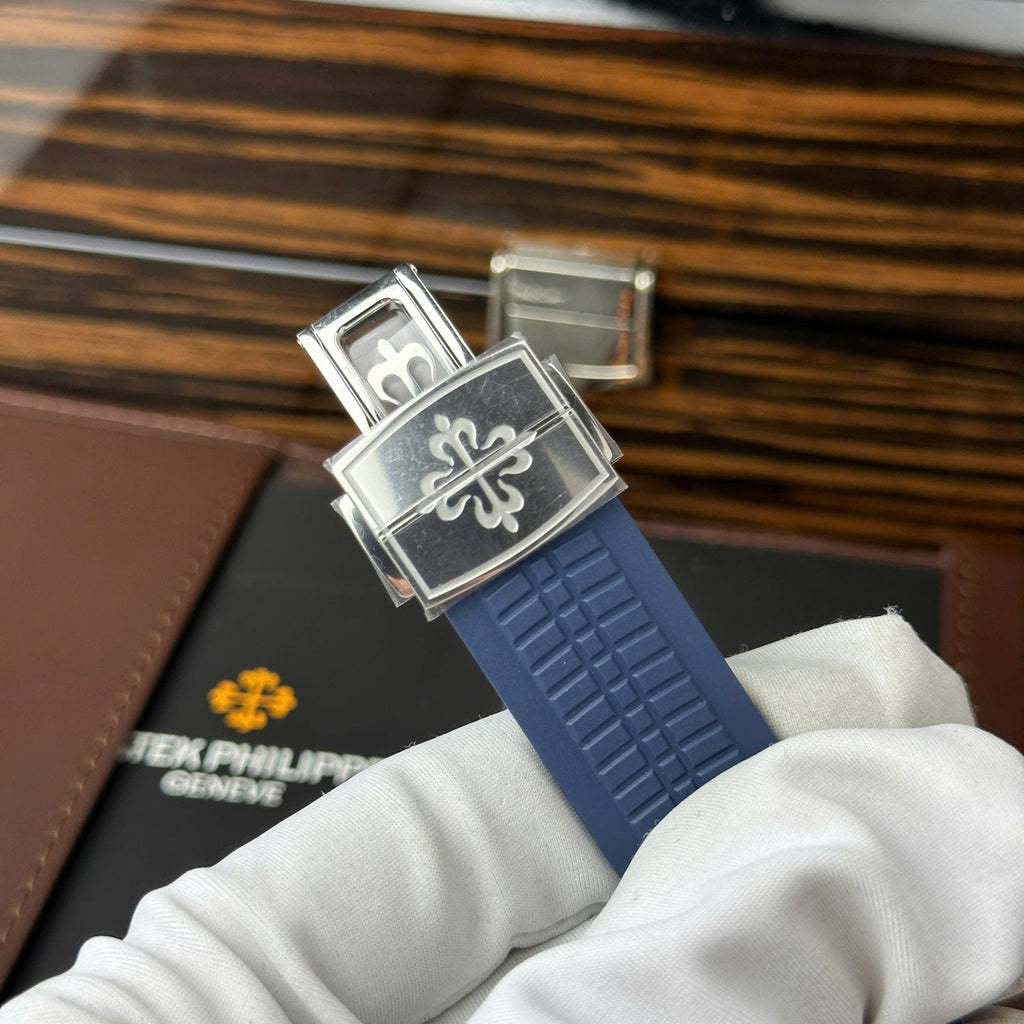 Patek Philippe Aquanaut 5168G Blue Dial Watch 42.2mm