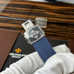 Patek Philippe Aquanaut 5168G Blue Dial Watch 42.2mm