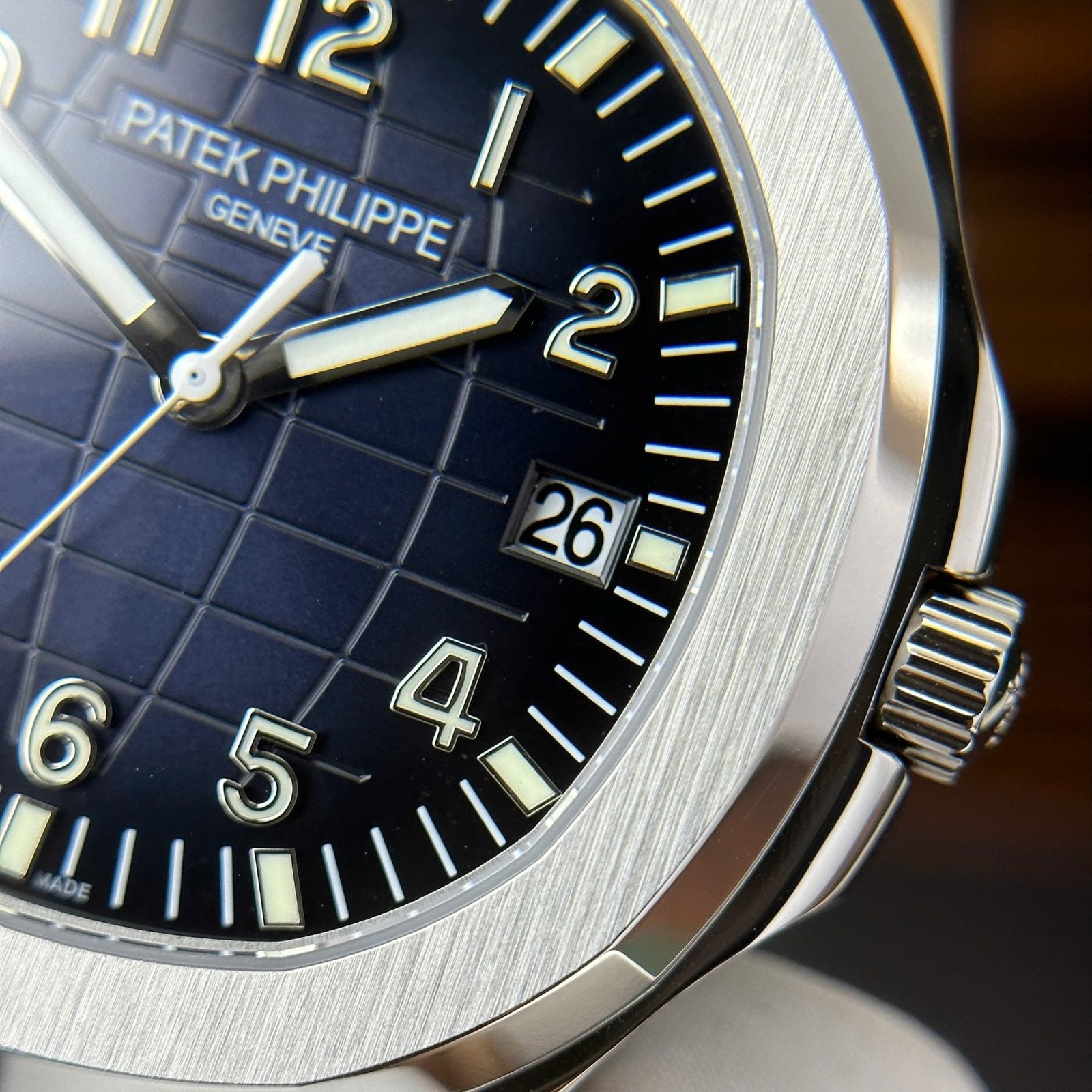 Patek Philippe Aquanaut 5168G Blue Dial Watch 42.2mm