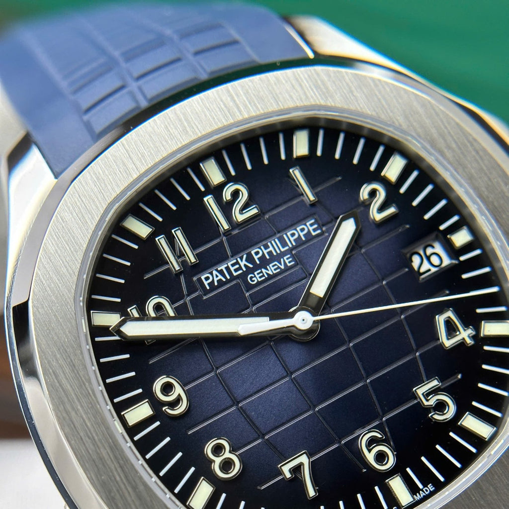 Patek Philippe Aquanaut 5168G Blue Dial Watch 42.2mm