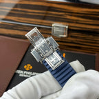 Patek Philippe Aquanaut 5168G Blue Dial Watch 42.2mm
