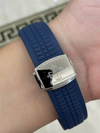 Patek Philippe Watch Aquanaut 5168G Blue Rubber Strap 42mm