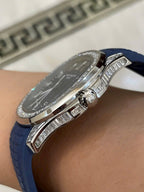 Patek Philippe Watch Aquanaut 5168G Blue Rubber Strap 42mm