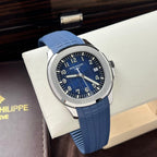 Patek Philippe Watch Aquanaut 5168G Blue Dial 42mm
