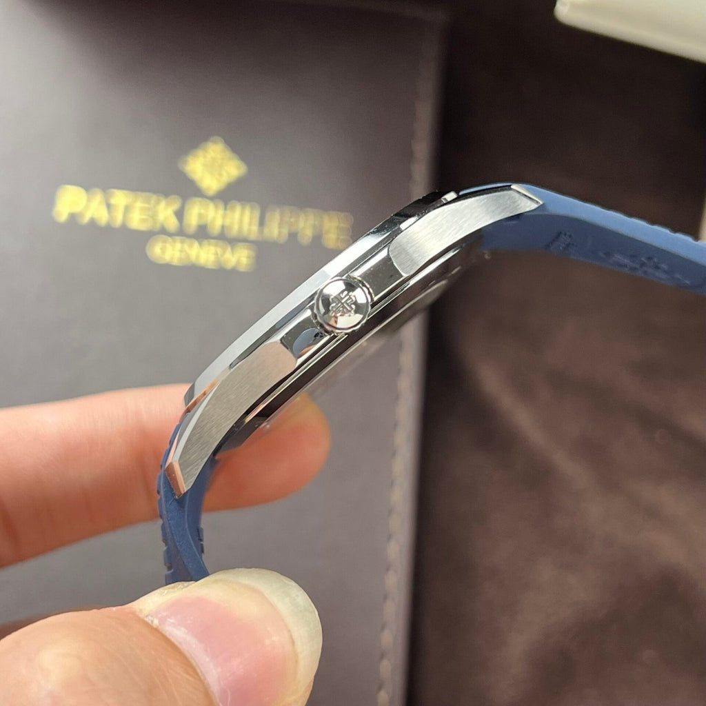 Patek Philippe Watch Aquanaut 5168G Blue Dial 42mm