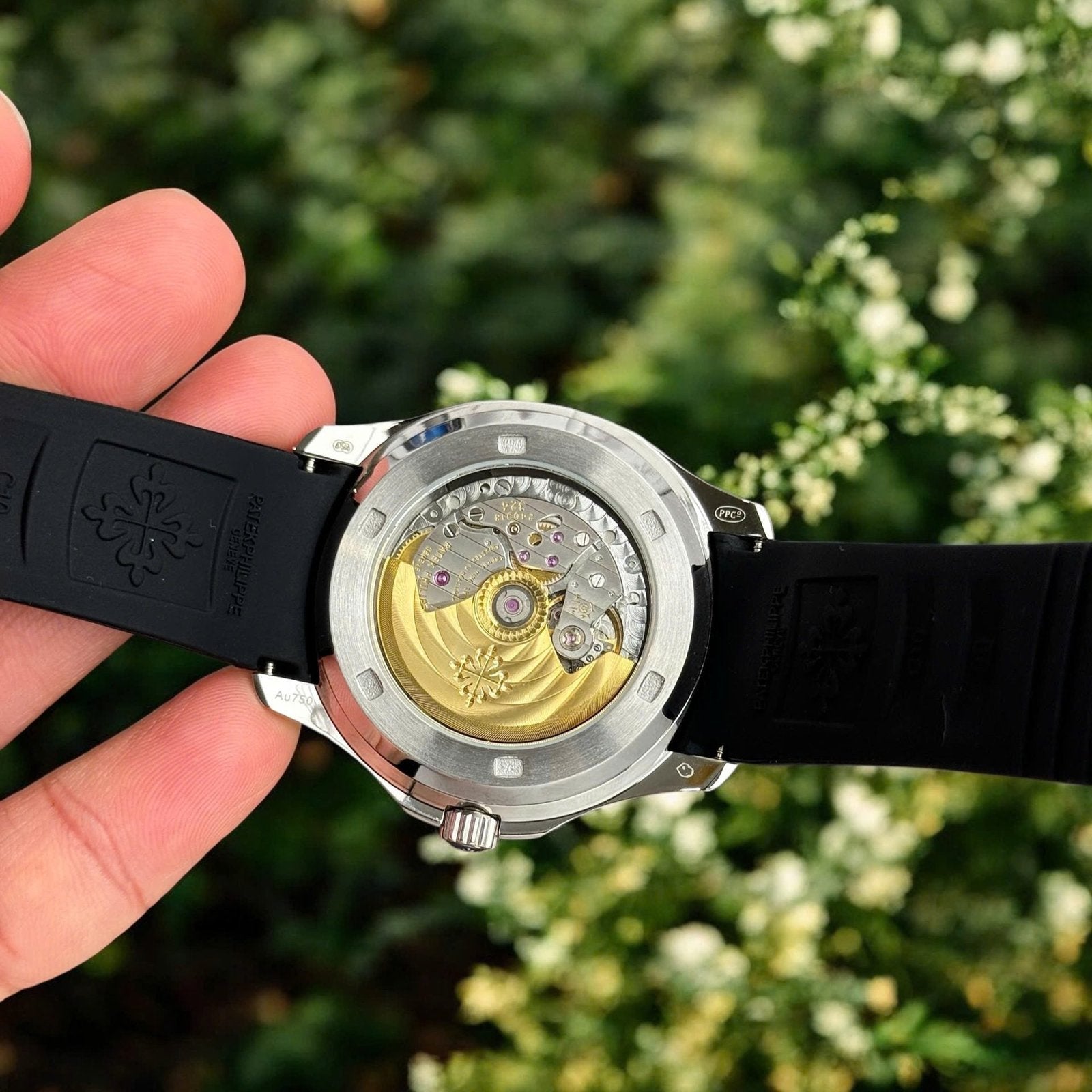 Patek Philippe Aquanaut 5261 Watch Black Rubber Strap 40mm