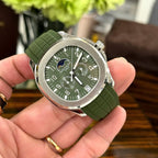 Patek Philippe Aquanaut 5261G Watch Green Dial Rubber Strap 40mm