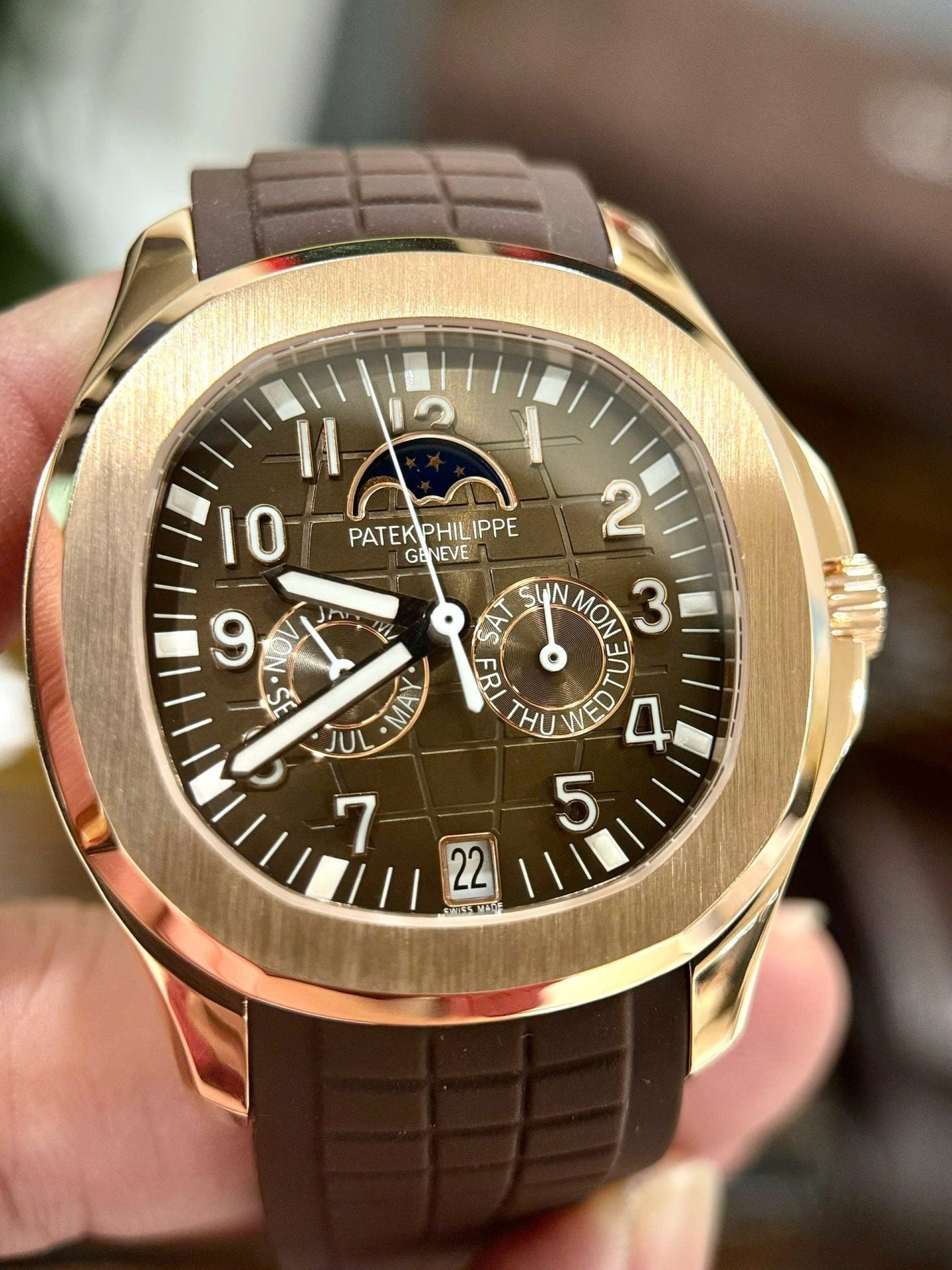 Patek Philippe Aquanaut 5261R Chocolate Dial Automatic Swiss Movement 40mm