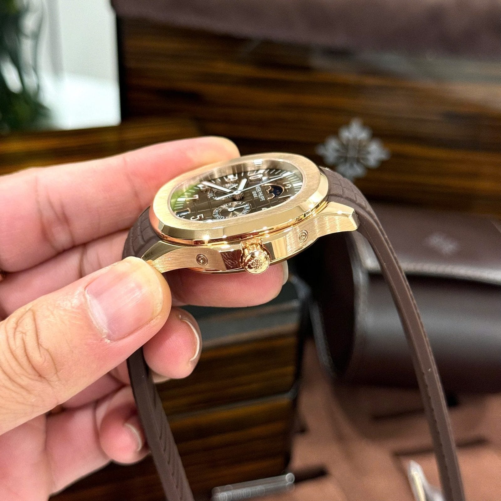 Patek Philippe Aquanaut 5261R Chocolate Dial Automatic Swiss Movement 40mm
