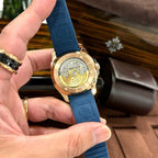Patek Philippe Aquanaut 5261R Watch Blue Dial Rubber Strap 40mm