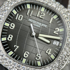 Patek Philippe Aquanaut 5719 Moissanite Diamond Watch 40mm