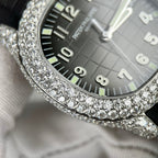 Patek Philippe Aquanaut 5719 Moissanite Diamond Watch 40mm