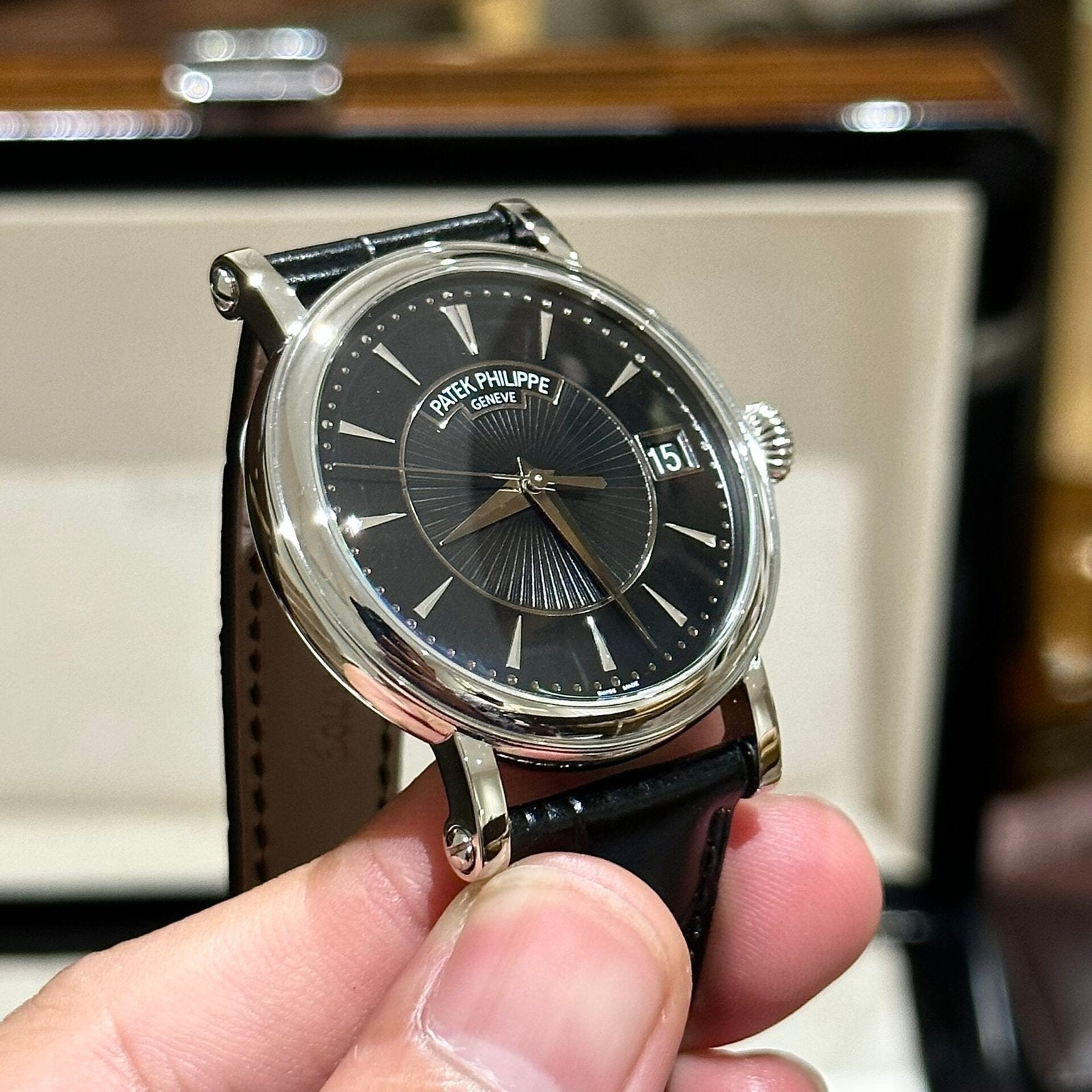 Patek Philippe Calatrava 5153 Watch Black 38mm
