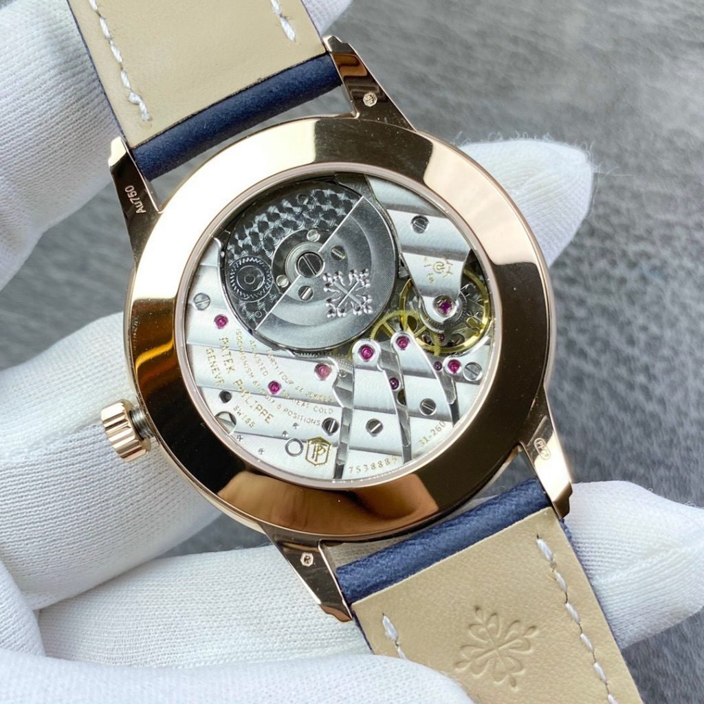 Patek Philippe Watch Calatrava 5224R Rubber Strap 42mm
