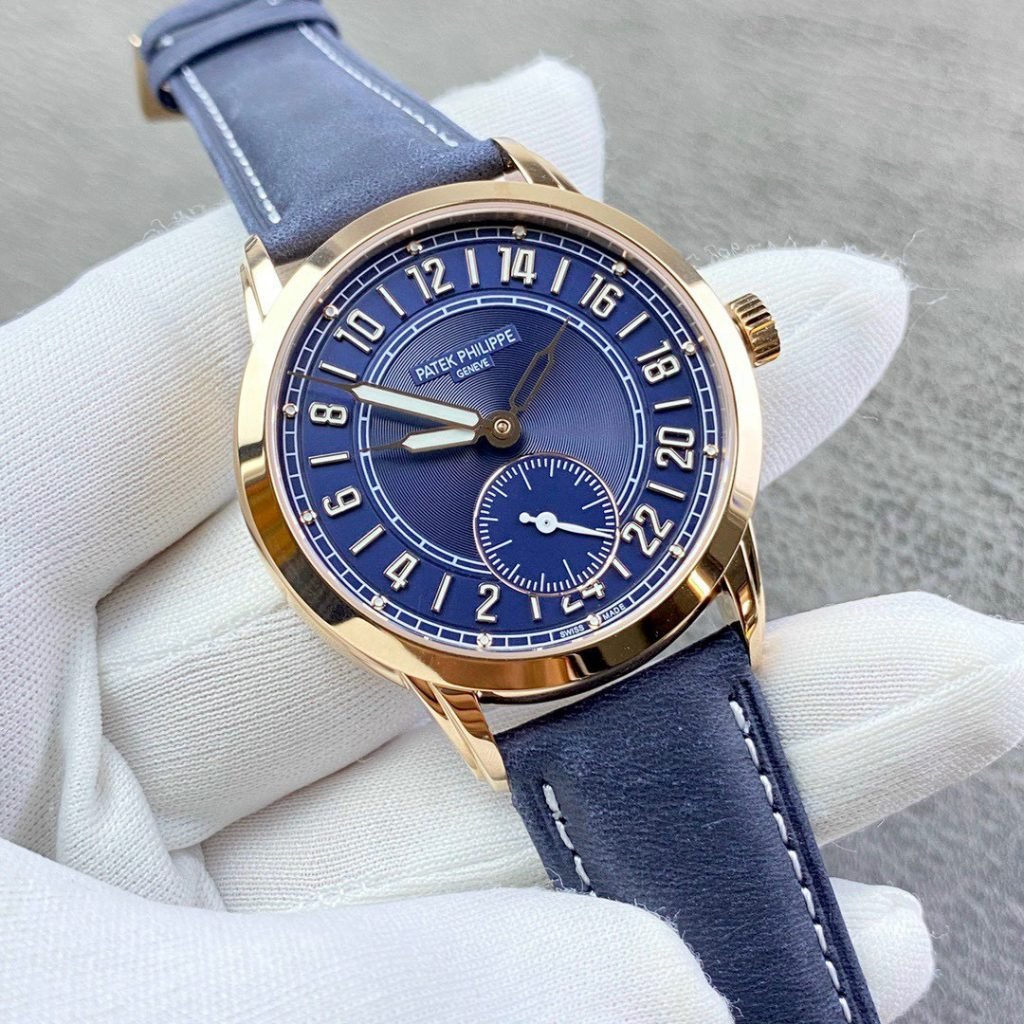 Patek Philippe Watch Calatrava 5224R Rubber Strap 42mm