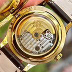 Patek Philippe Calatrava 5227J Watch Leather Strap 39mm